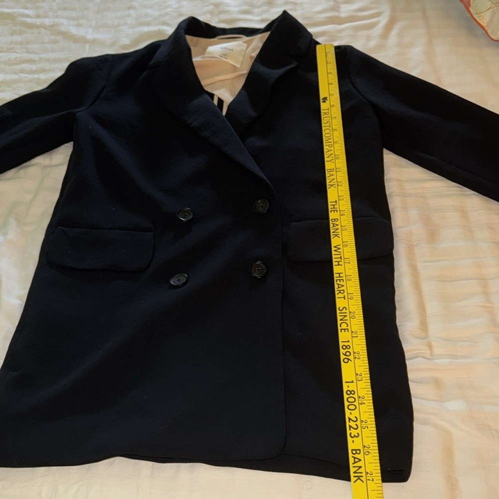 Wilfred navy double breasted blazer size xxs - Picture 11 of 15
